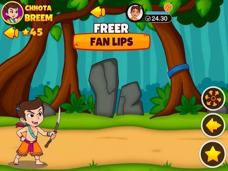 Chhota Bheem Jungle Mystery gameplay screenshot